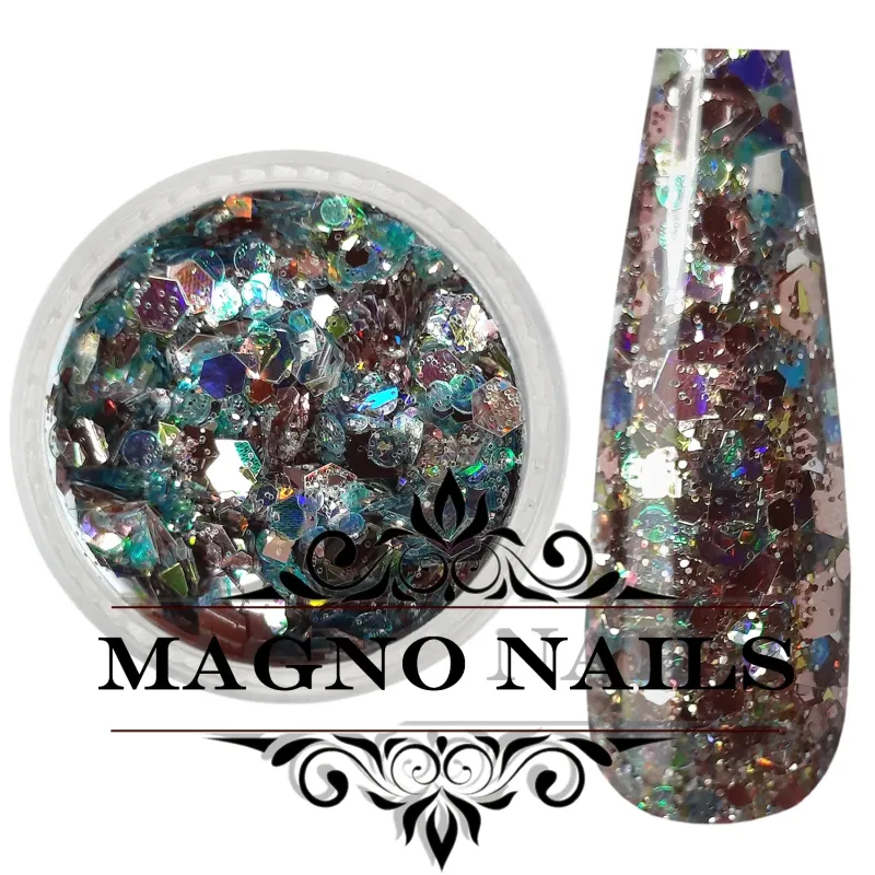 Nail Art Mix Glitter Extreme Nr. 12 Nägel Nails Nailart Nageldesign Nagel Glitzer Pailetten